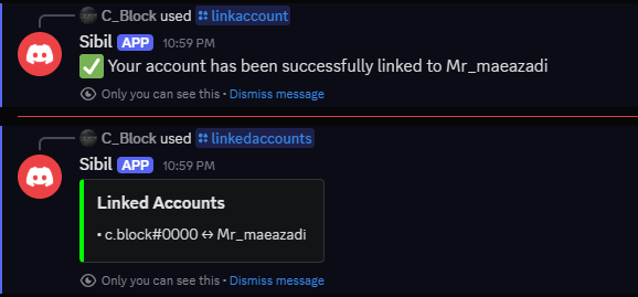 Account Linking CTDiscord