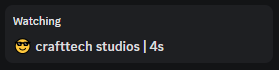 Custom Activity CTDiscord
